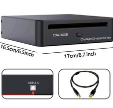 High-Precision CD Player  Ripper For Home Audio Car Computer