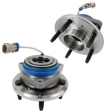 Rear Wheel Hub Bearings Pair 2 For 2005-2009 Buick LaCrosse 3.6 / 3.8 / 5.8L