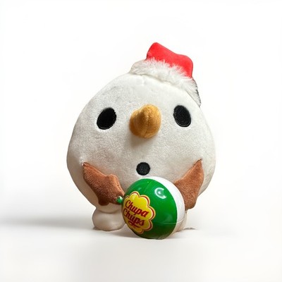 Zuru Christmas Snackles Snowman & Chupa Chups 5'' Stuffed Animal Plush