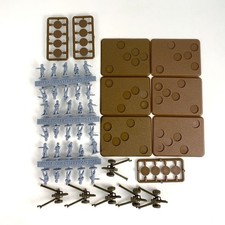 x1 105mm Cannon Platoon LW Incomplete Plastic Battle Front Group Flames of War 