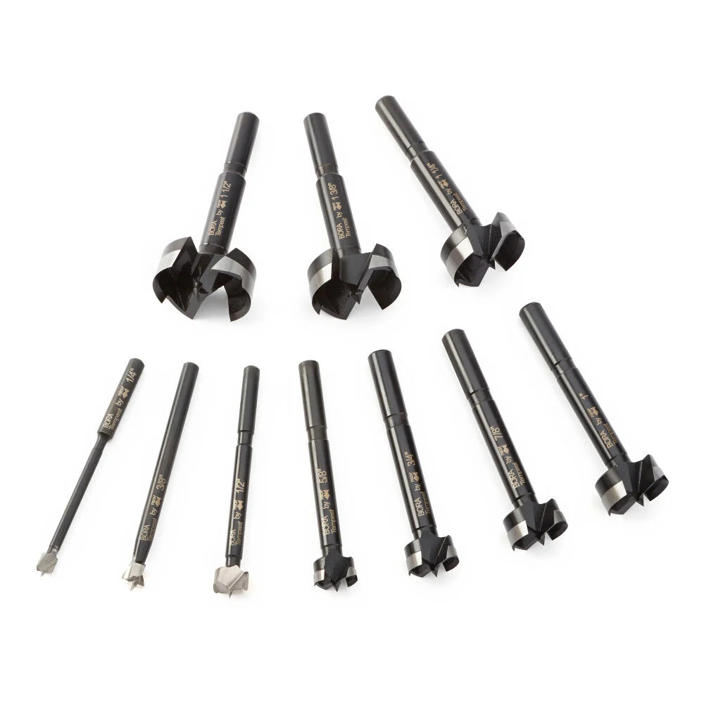 Набор бит Bora Portamate Tempest Forstner с деревянной коробкой 10шт 30390₽