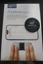 NEW~AliveCor KardiaMobile Wireless Personal EKG Monitor~Apple & Google Play