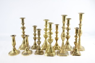 Vintage Brass Candlesticks Singles Only Various Styles & Sizes 5424g