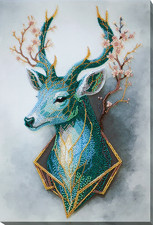 Bead Embroidery Kit "Forest Spirit" Stitching Handmade Beadwork