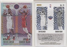 2019 Panini Illusions Double Vision Zion Williamson Brandon Ingram #29 Rookie RC