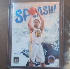 Panini 2021-22 Donruss Optic Splash! Klay Thompson #SPL-20 Warriors NBA Card