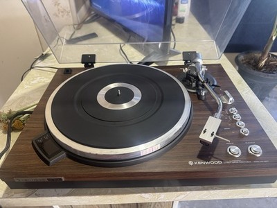 Kenwood KD-5077 Direct Drive Full-Automatic Dust Cover Near Mint Condition