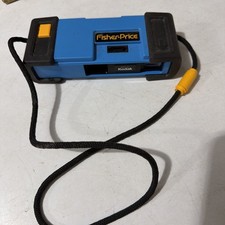 Vintage Fisher Price Kids Kodak Camera 110mm- Fisher Price Made in USA Untested