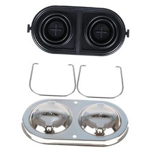 Chrome Brake Master Cylinder Cover Gasket Replacement for Corvette 1967-1982