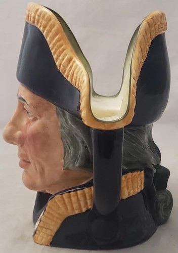 Brocca personaggio Royal Doulton Lord Nelson D6336 grande 1951 vintage - Foto 2 di 6