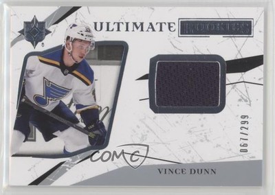 2017-18 Ultimate Collection Rookies Jerseys 67/299 Vince Dunn #70 Rookie RC fb7