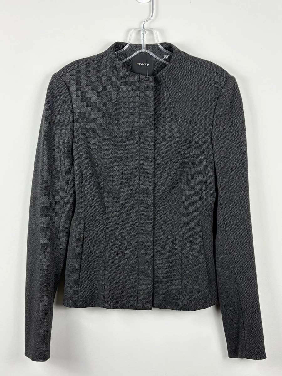 Theory Gray Coats, Jackets & Vests for Women for sale | eBay