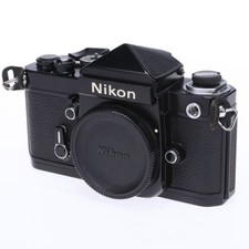 Nikon F2 Eye Level Black 35mm SLR Film Camera Body from Japan C0311