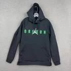 Air Jordan Oregon Ducks Hoodie Mens Small Black Football TEAM ISSUED PE Sports