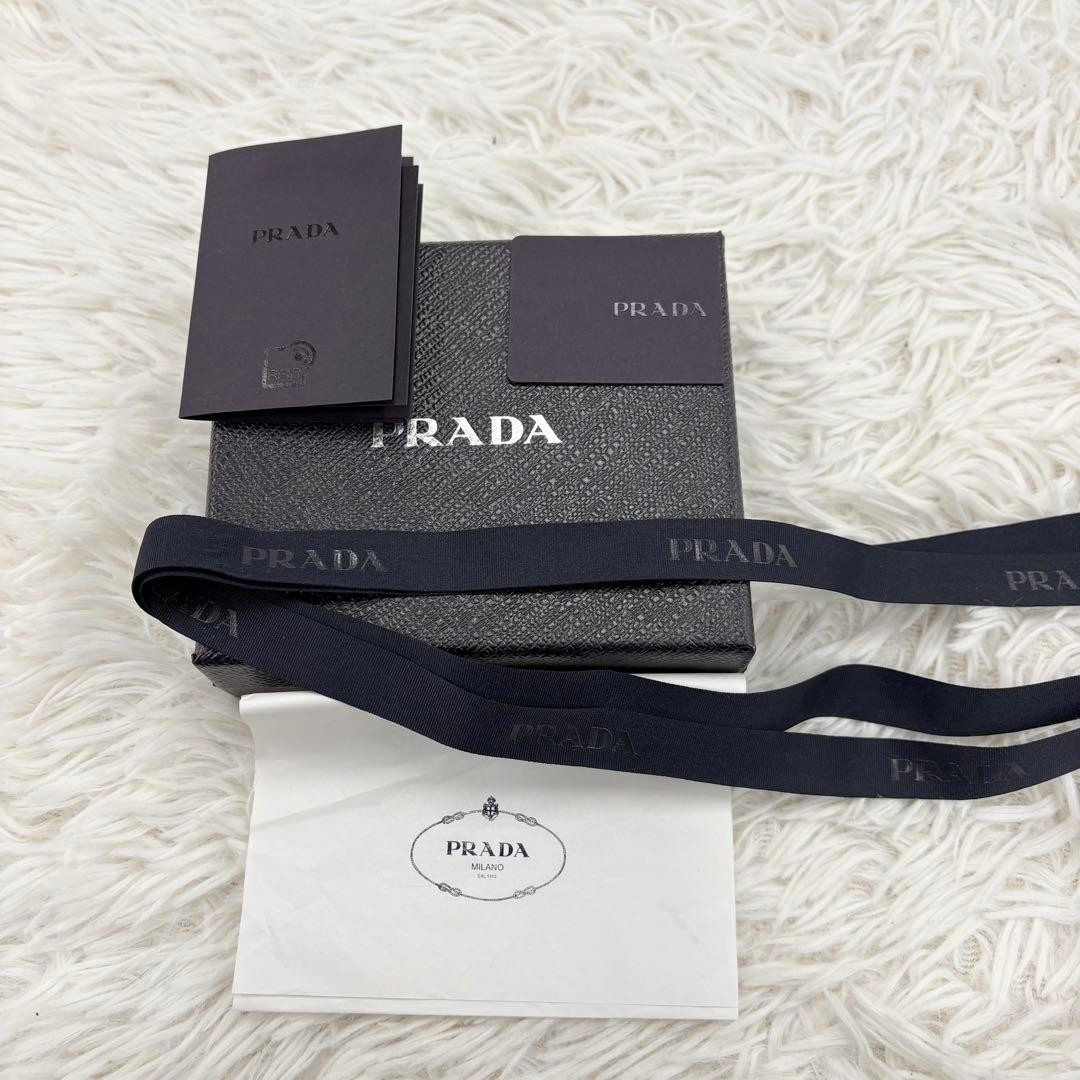 PRADA Current Model Two Fold Wallet Triangle Logo… - image 14
