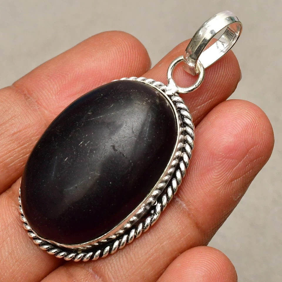 Ciondolo gioiello in argento sterling 925 fatto a mano con pietra preziosa... - Immagine 2 di 4