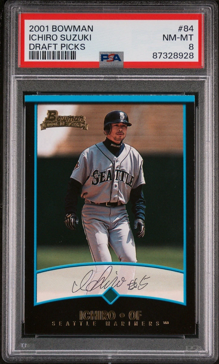 Bowman Ichiro Suzuki Rookie Baseball Sports Trading Cards