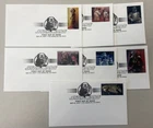 2007 7 x USA Star Wars Unaddressed FDC. All different. Mint.  (S8)