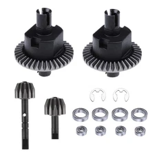 1 Set Front & Rear Differential Gear Kit Accessories For HSP 1/10 RC Drift Car