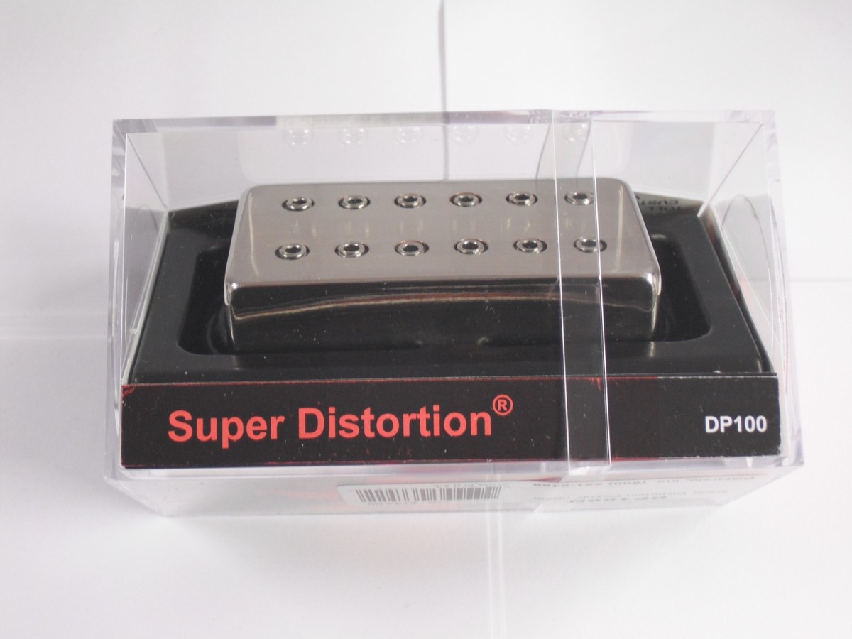 DiMarzio Dp100 Super Distortion Humbucker Pickup Nickel Regular