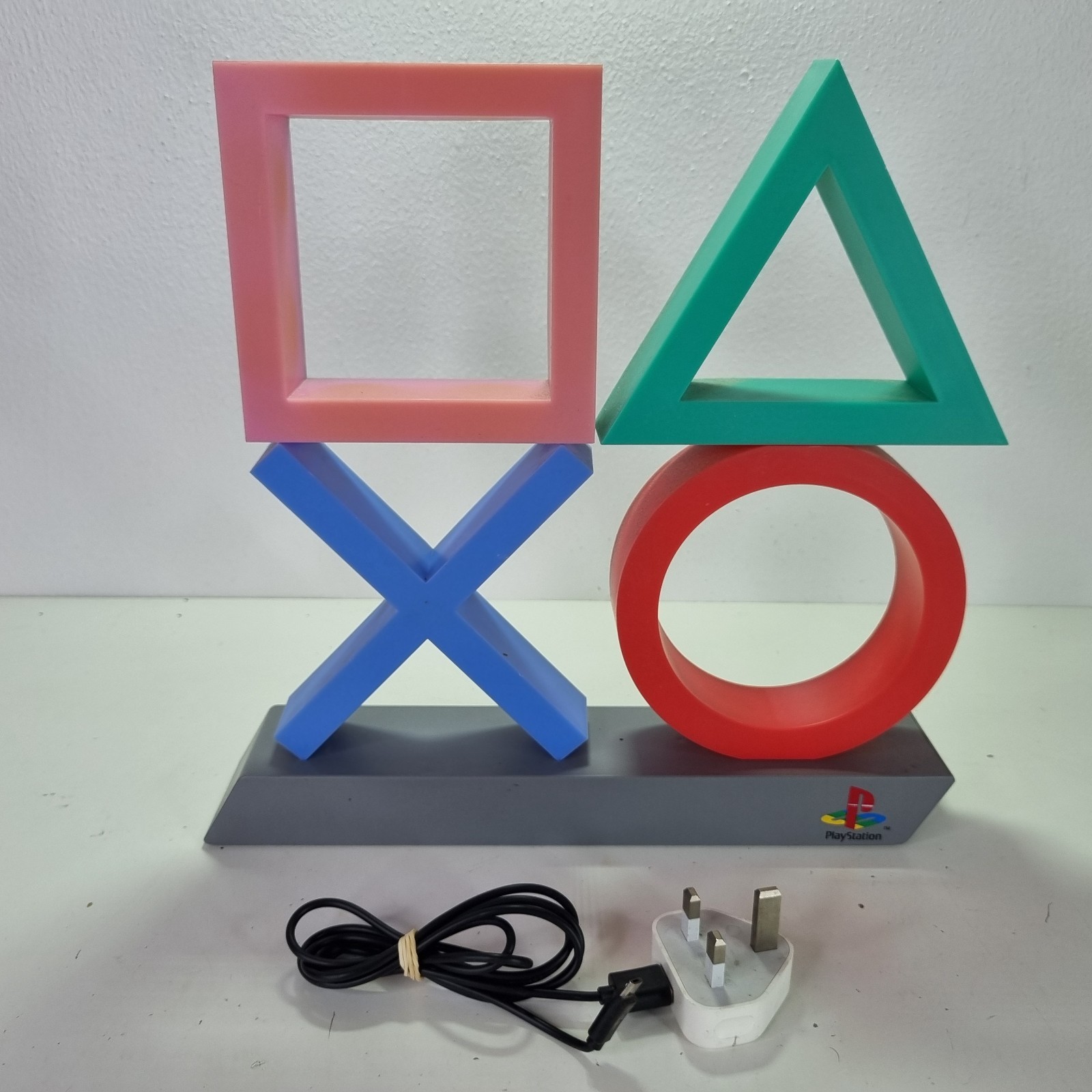 Sony PlayStation Icons Desk Light XL, LED Gaming Desk Lamp, PlayStation Decor