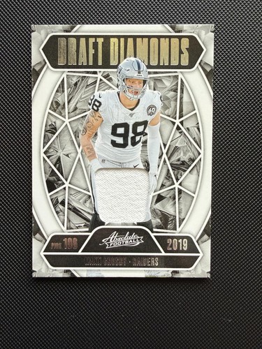 2025 Panini Absolute Maxx Crosby Base (RAW)