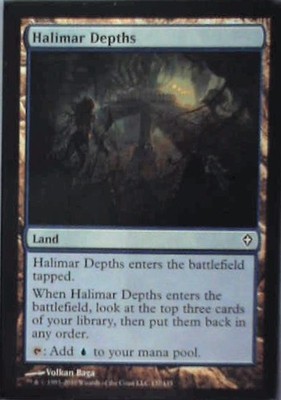 Halimar Depths - Worldwake: #137, Magic: The Gathering Nm C380