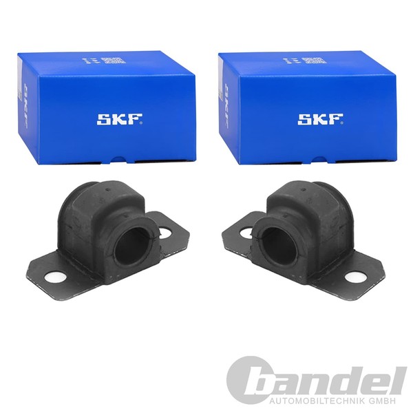2X SKF Lagerbuchse Stabilisator 21,5Mm Vorne Beidseitig Passend FüR Ford Fiesta-image