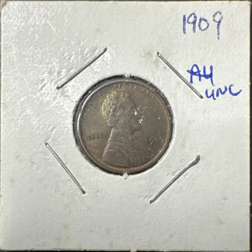 1909 Lincoln Wheat Cent -- AU