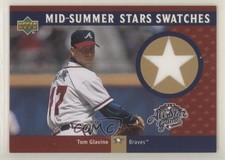 2003 Upper Deck Mid-Summer Stars Swatches Tom Glavine #MS-TG HOF 0u7