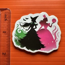 Wicked Sticker Elphaba and Glinda