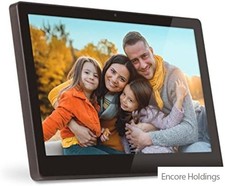 Aluratek 11.6-Inch Wi-Fi Photo Frame with Live Video Chat - 1366 x 768 - AFT11F