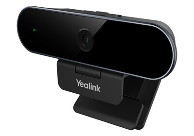Yealink UVC20 Webcam Schwarz 5MP 30fps Full-HD USB Mikrofon MS Teams BRANDNEU