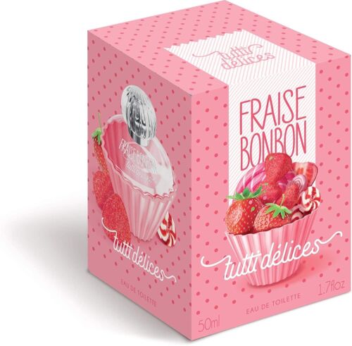 Eau de toilette parfum TUTTI Délices fraise bonbon 50 ml - Zdjęcie 1 z 1