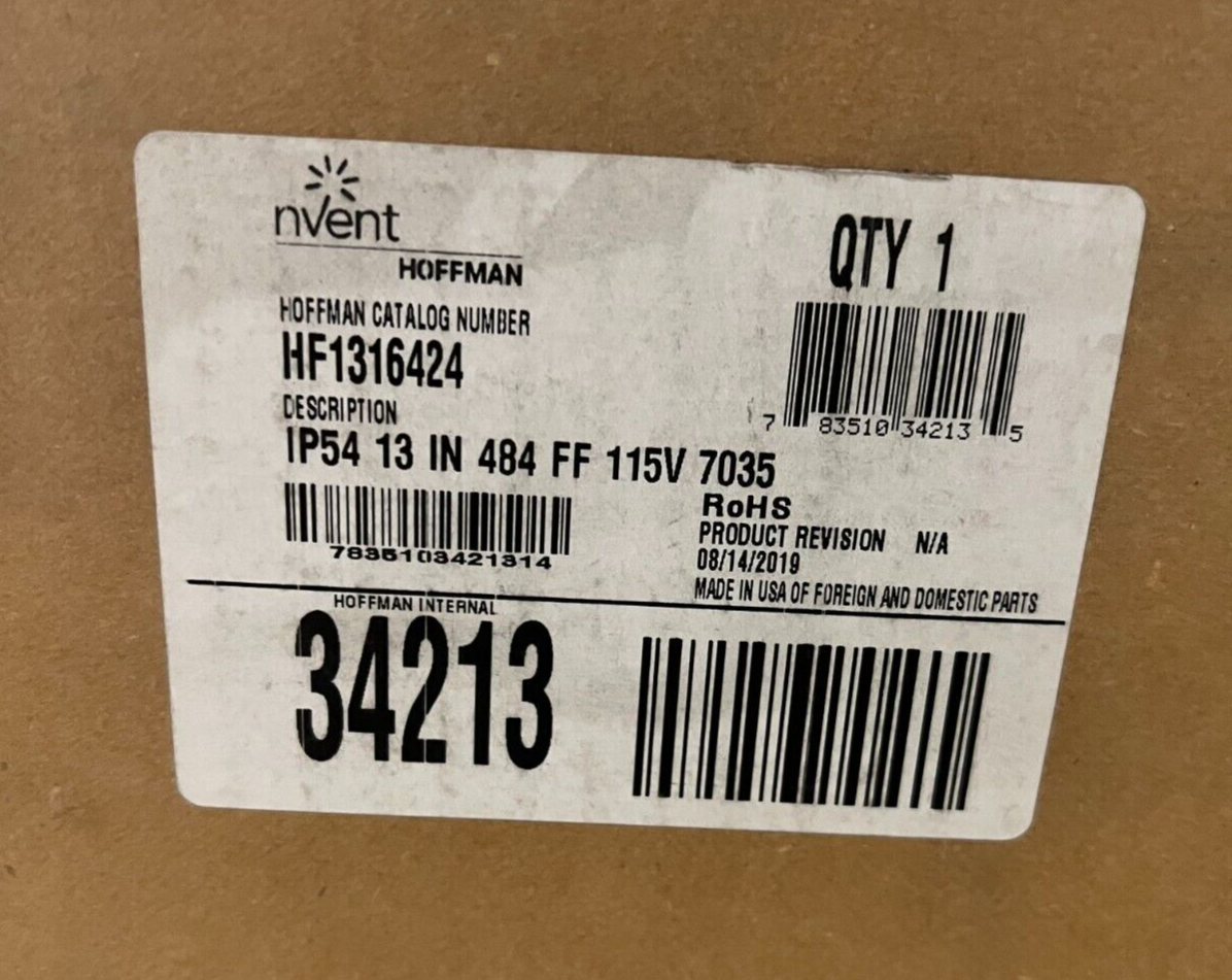 nVent HOFFMAN HF13 Side-mount Filter Fan for sale online | eBay