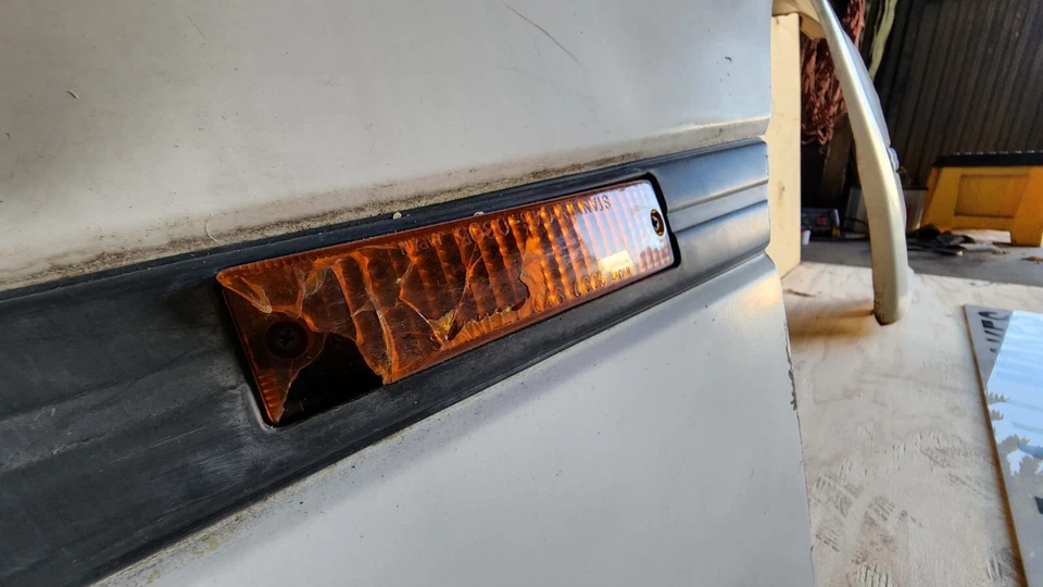 1989 JDM Mazda RX7 RX-7 FC3S Front LEFT LH Fender OEM - Imagem 3 de 4