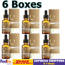 6X Q Doble Suero Reducir Arrugas Pecas Manchas Oscuras Aura Blanquear Piel Melasma