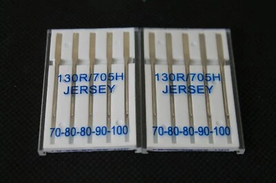 FADEN & CO Nähmaschinennadel Jersey Nadelsystem 130/705 H Flachkolben Jersey Needle OVP