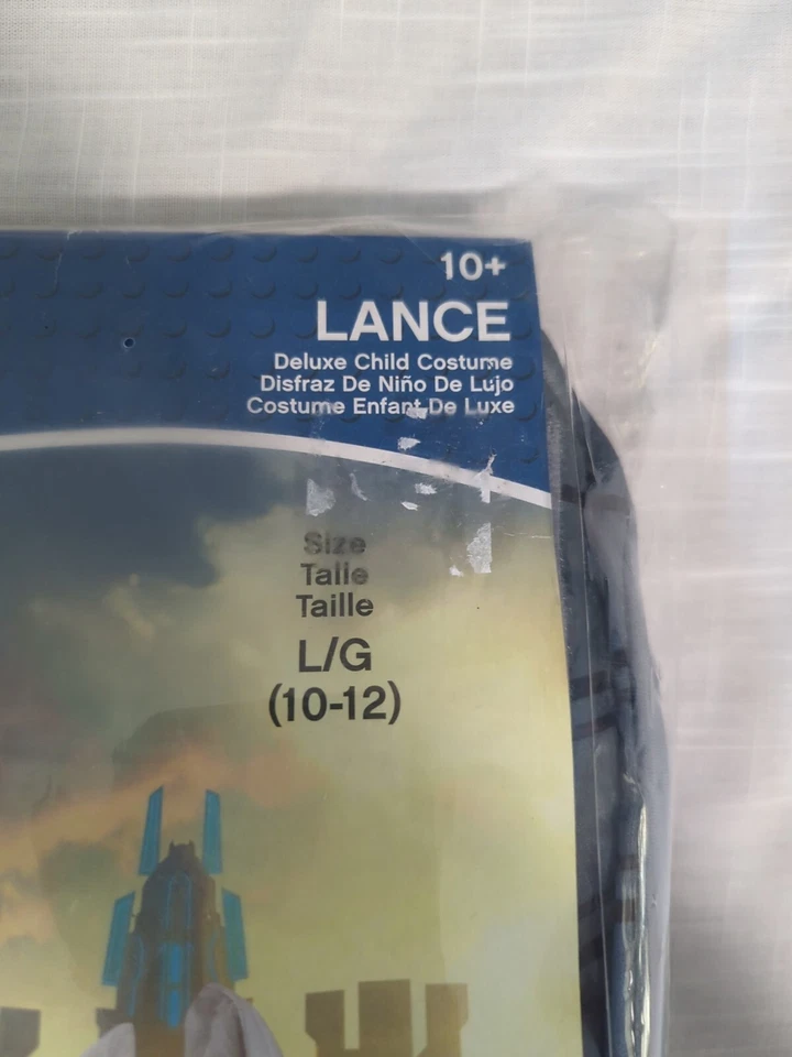 Disfraz Lego Caballeros Nexo, Lanza Deluxe Niño Grande 10-12, Disfraz Halloween Foto 4 de 4