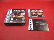 Operation Armored Liberty Nintendo Game Boy Advance EMPTY Box & Manual ONLY