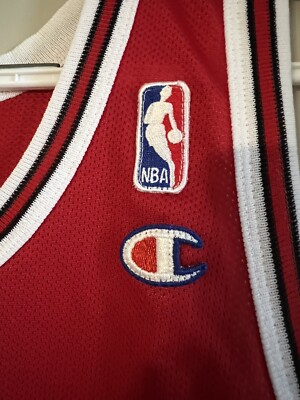 【当時物】NBA M.JORDAN champion製 レプリカジャージ Champion NBA マイケル・ジョーダン シカゴ・ブルズ