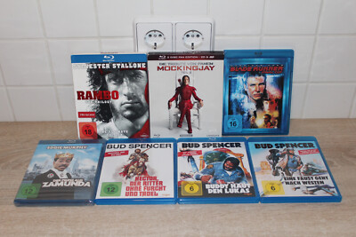 Klassiker Paket blu ray RAMBO Blade Runner Bud Spencer Zamunda Tribute von Panem