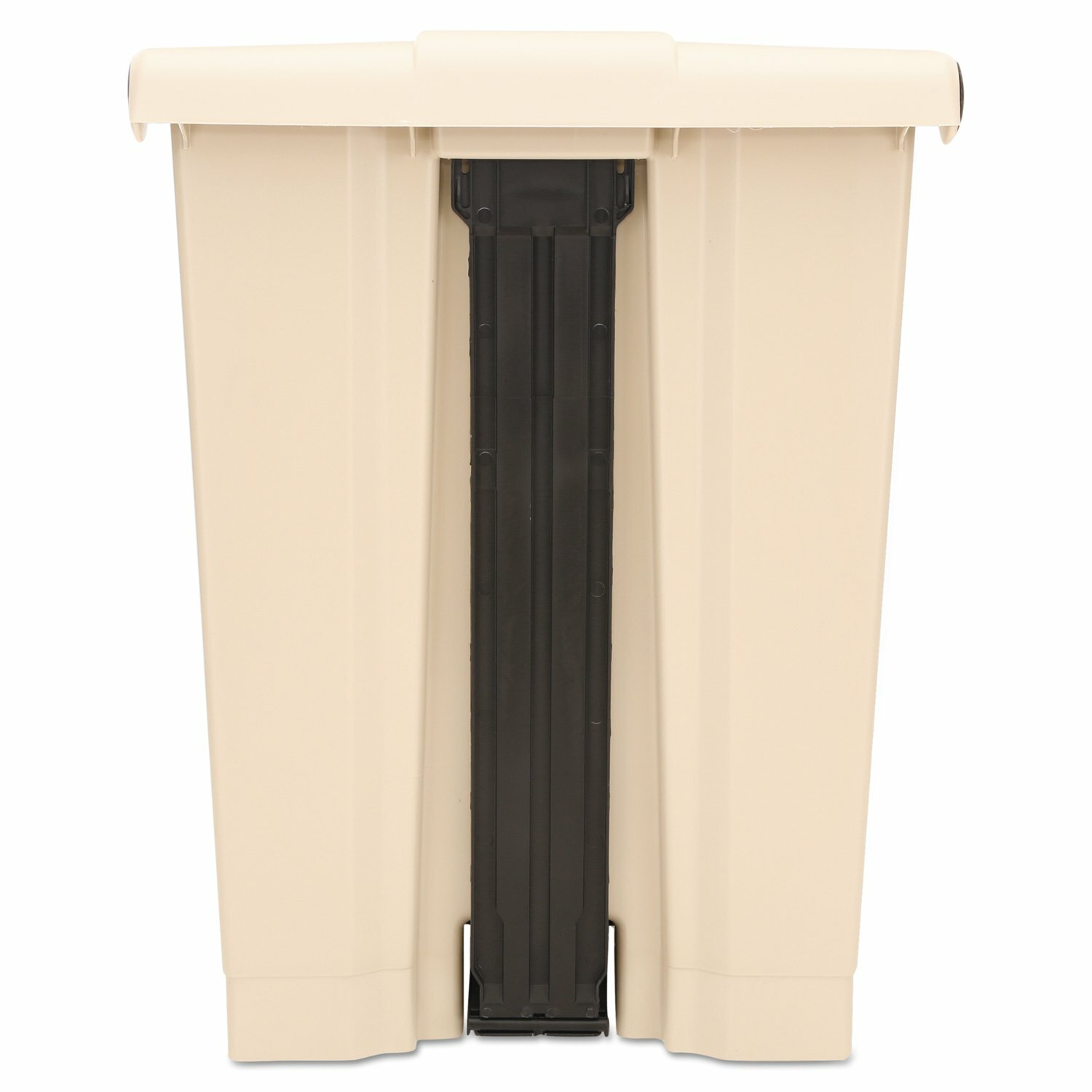 Rubbermaid Commercial FG614500BEIG Step-On Lid Wastebasket, 18-gallon, Beige Nowa krajowa