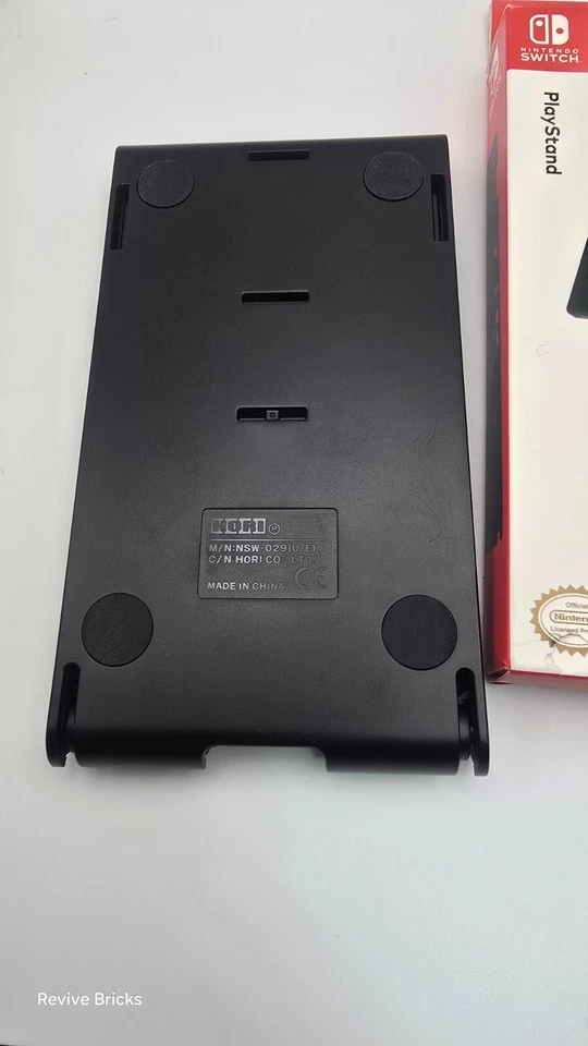 Soporte de Juego Compacto Ajustable Oficial HORI Nintendo Switch - Negro Nuevo Caja Abierta Foto 3 de 4