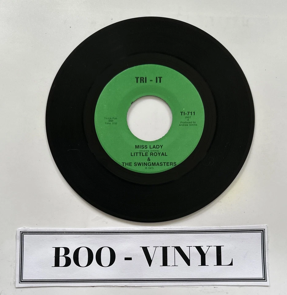 Little Royal & The Swingmasters - Miss Lady 7” northern soul / funk / Soul Vinyl - Bild 3 von 4