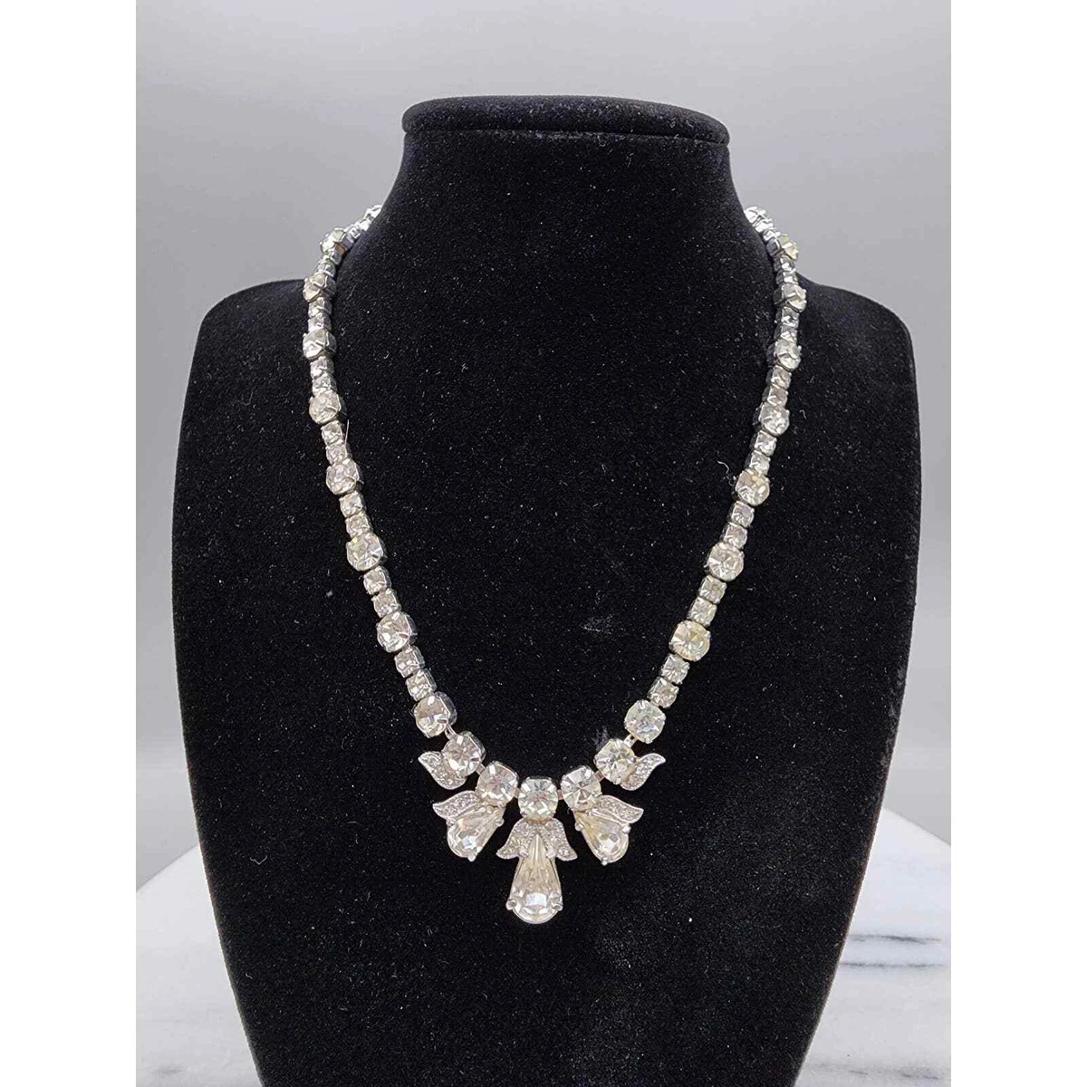 Vintage Eisenberg Ice Necklace eBay