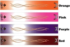 White Water Archery Cowboy Skeleton Skull Crossed Pistols 2 Arrow Wraps 15 Pc