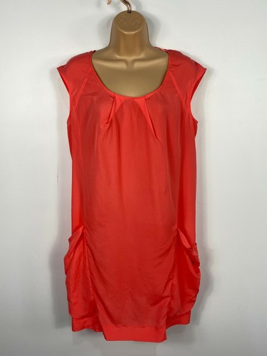 TESCO CORAL CHIFFON SLEEVELESS SMART 