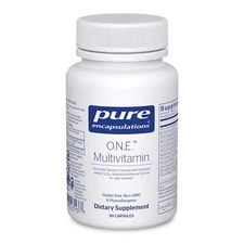 Pure Encapsulations O.N.E. Multivitamin, CoQ10, Antioxidants, 30ct, Exp 01/27