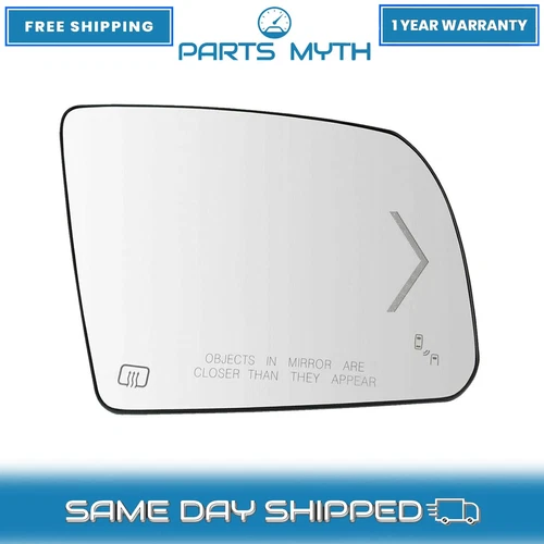 Mirror Glass Heated Signal Blind Spot Passenger Right Side For 2014-2020 Toyota